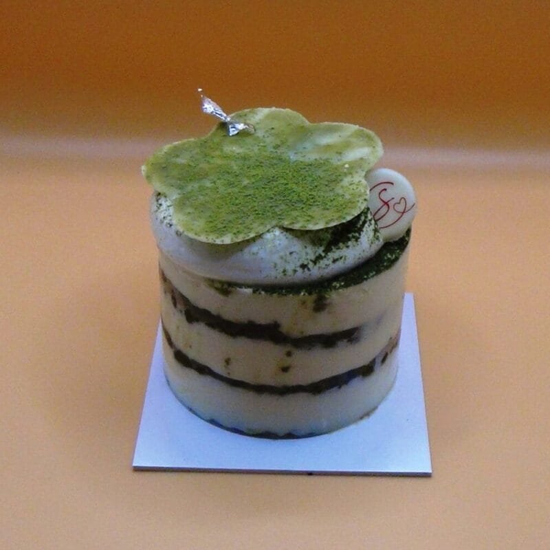 Gâteau individuel Tiramisu Macha
