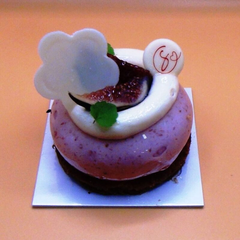 Visuel du gâteau Gâteau individuel La figue