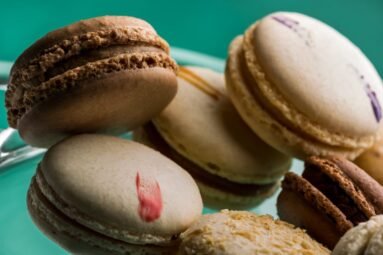 Menu macarons
