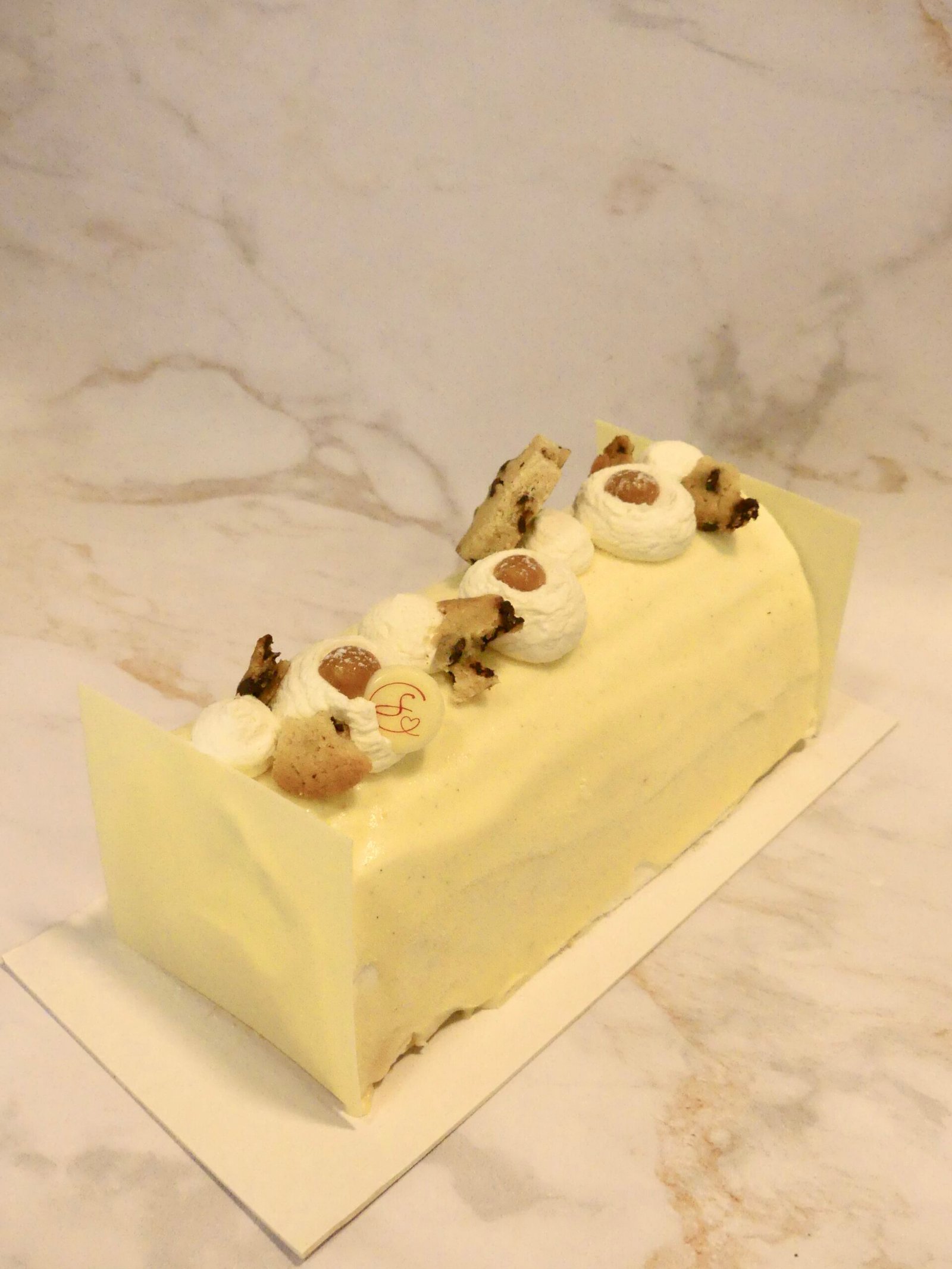 Bûche glacée Cookie