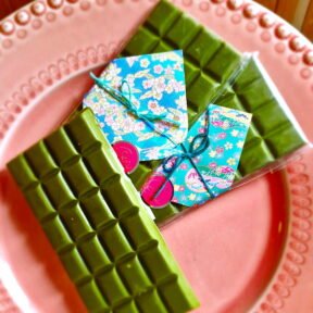 Tablette chocolat macha