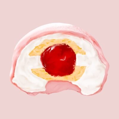 Saki Mochi Fraisier